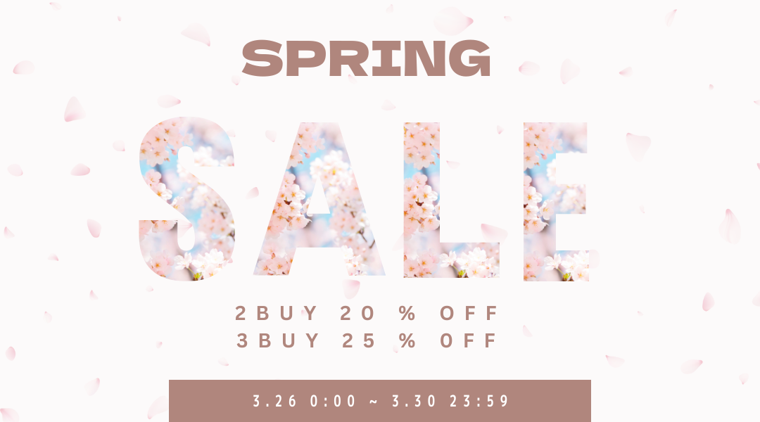 SPRING SALE 🌸