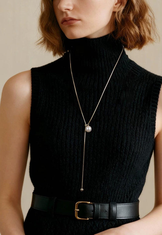 LUXURY PEARL SWEATER NECKLACE