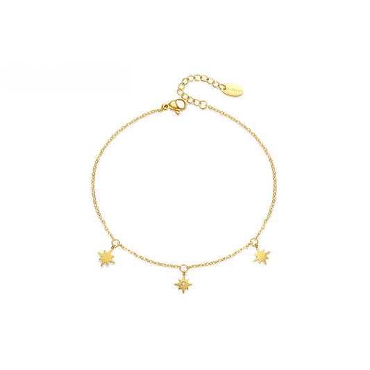 GOLD SUNSET ANKLET