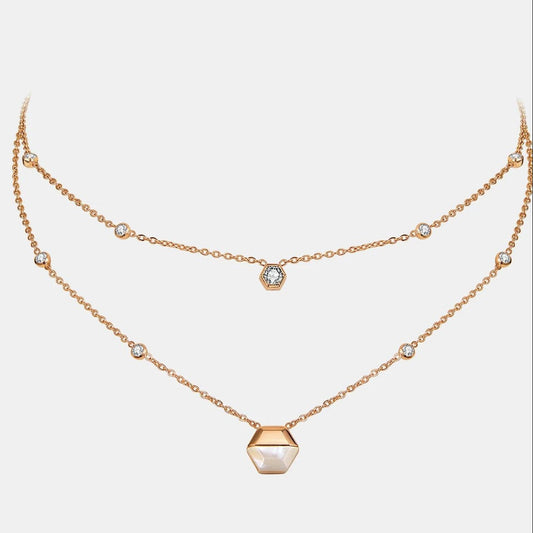 DOUBLE LAYER MANGO NECKLACE