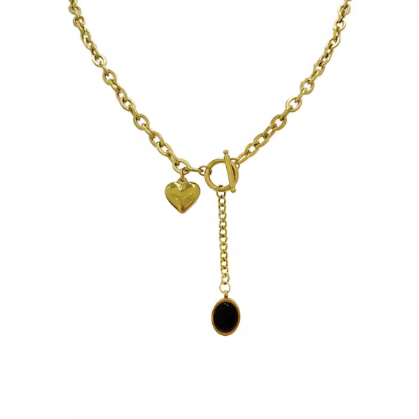 HEART CHAIN NECKLACE
