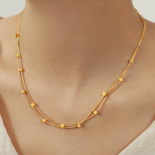 GOLD LAYER NECKLACE