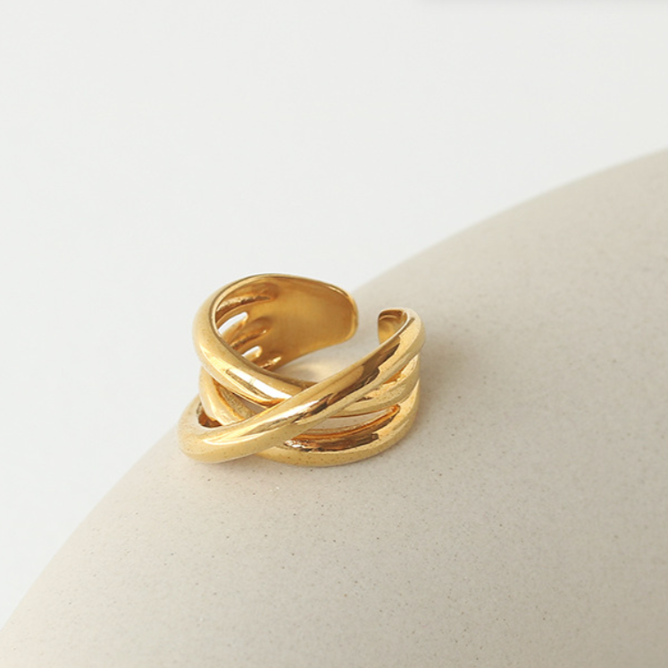 GOLD LAYER RING