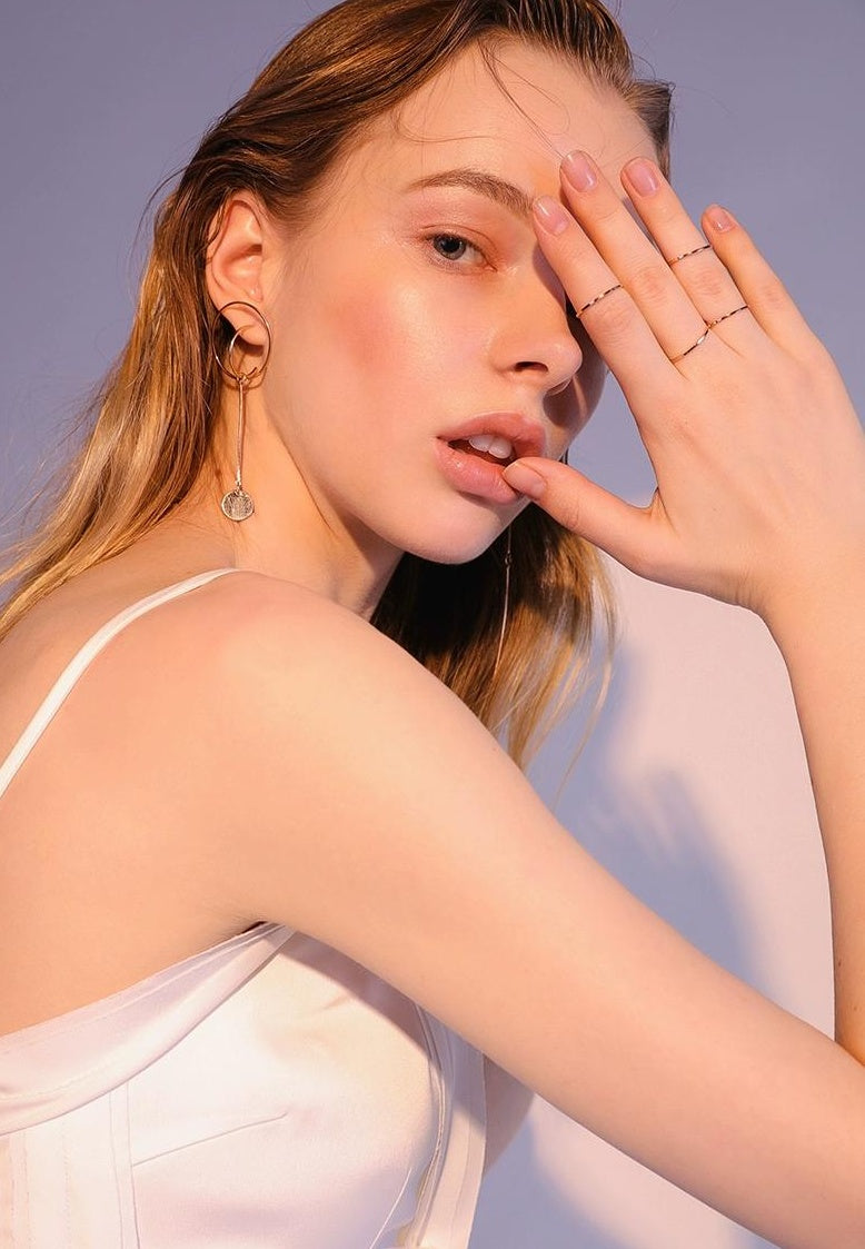 ROSE GOLD STACKING RING SET