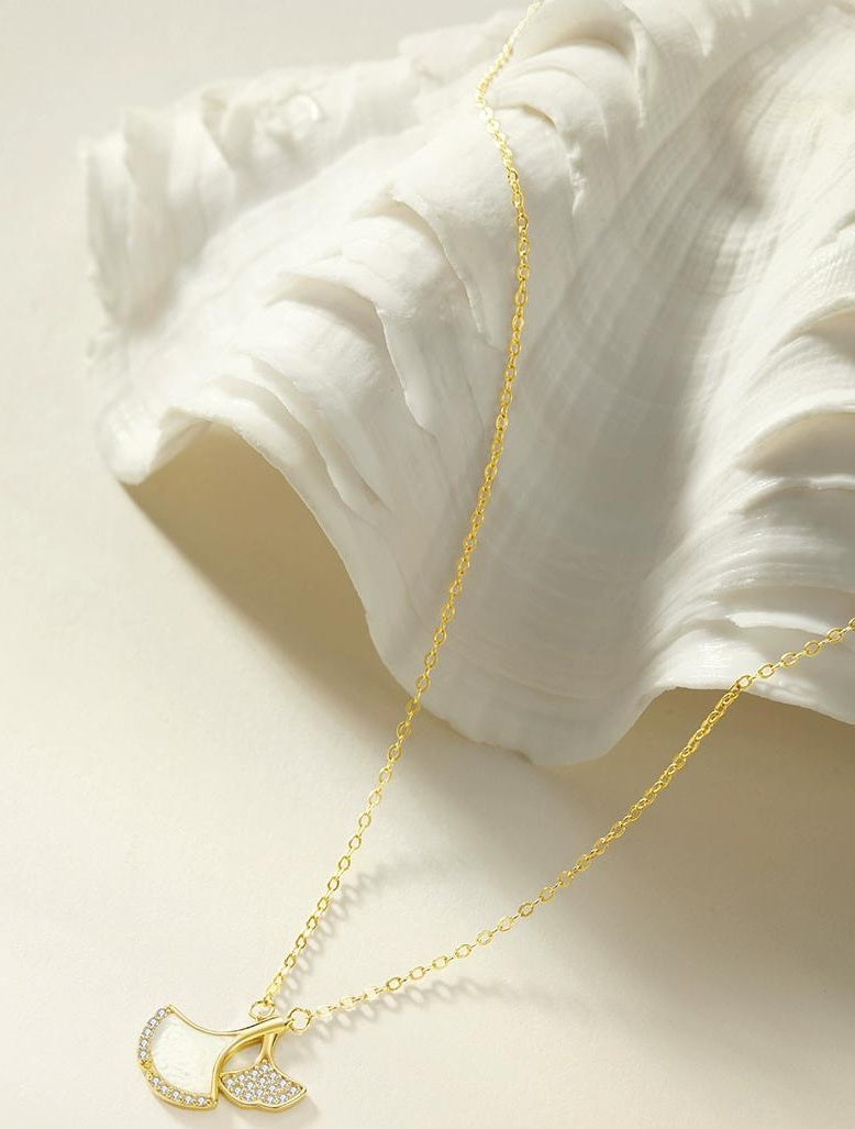 GINKGO BILOBA LUXURY NECKLECE
