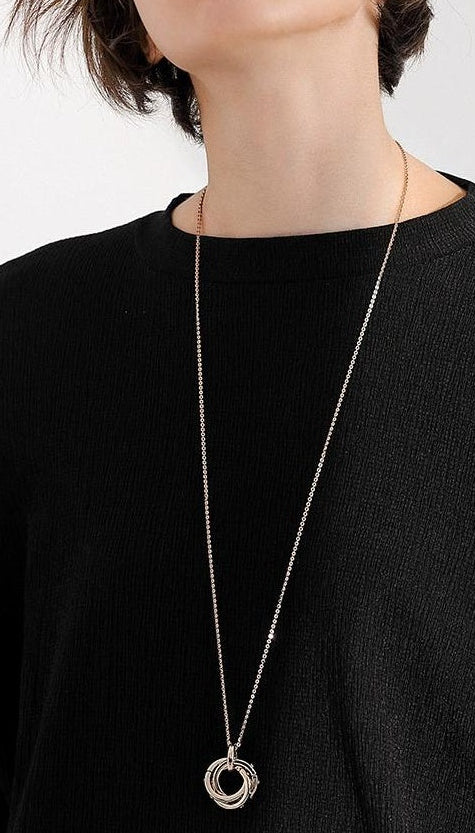 CHIC LONG SWEATER NECKLACE
