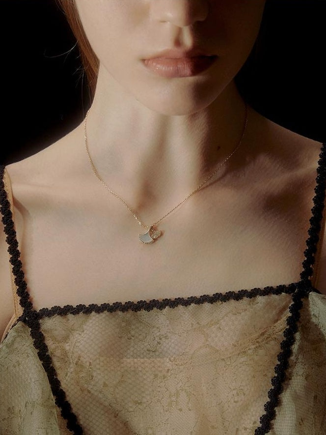 GINKGO BILOBA LUXURY NECKLECE