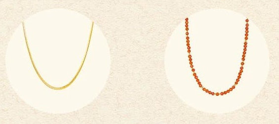 NATURAL STONE PENDANT NECKLACE