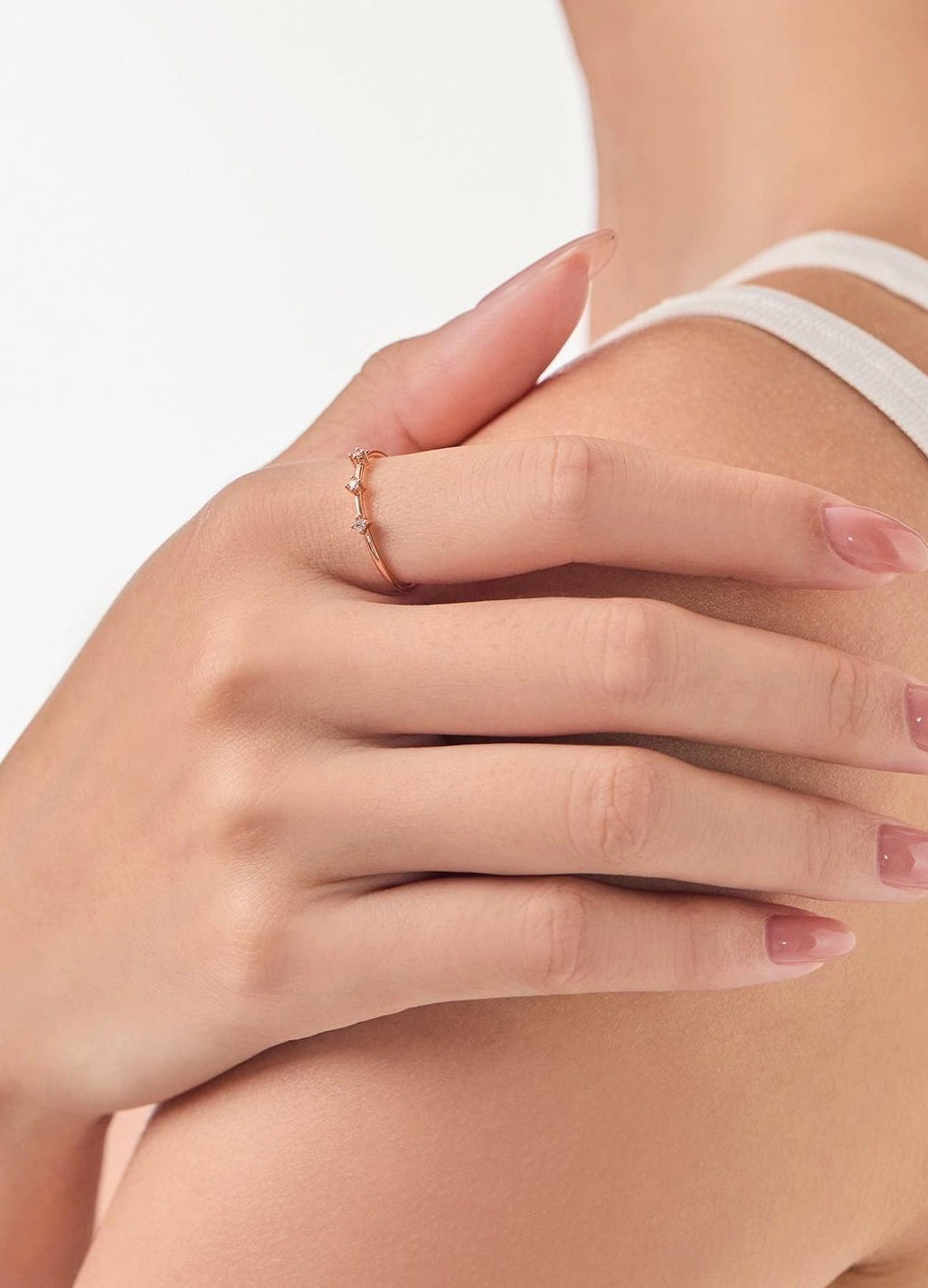 ROSE GOLD STACKING RING