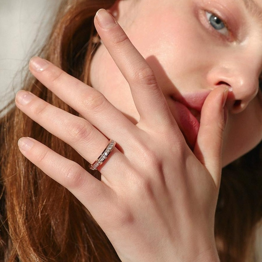 ROSE GOLD TITANIUM RING