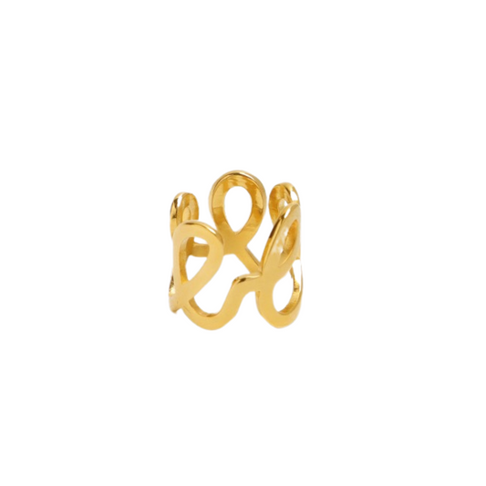 【LOEM】GOLD NUANCE RING