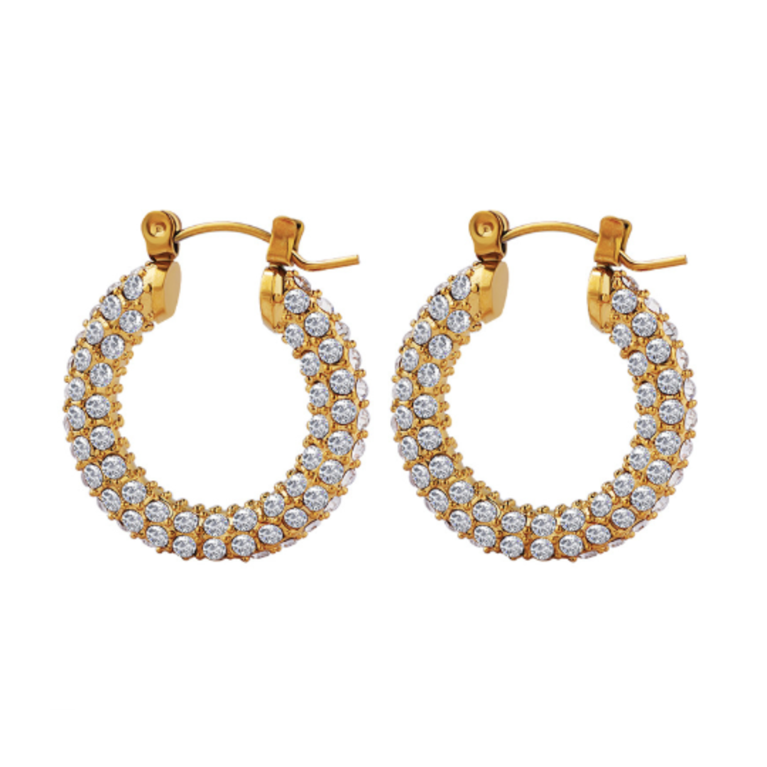 ZIRCONIA HOOP PIERCE (全2色)