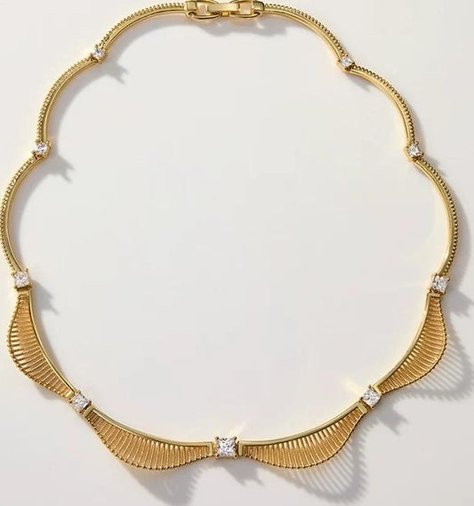 ELEGANT GOLD COLLARBONE NECKLACE