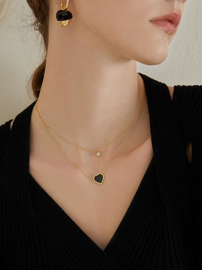 VINTAGE DOUBLE LAYER NECKLACE