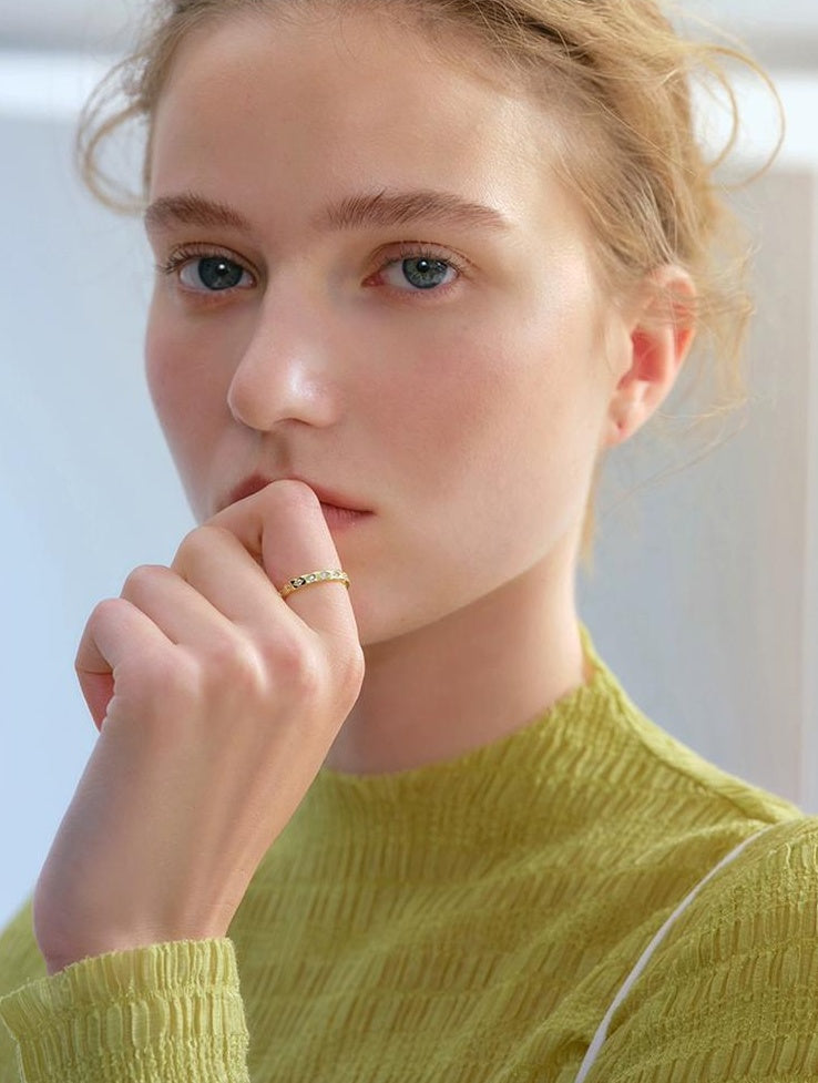 LUXE DIAMOND WILLOW RING