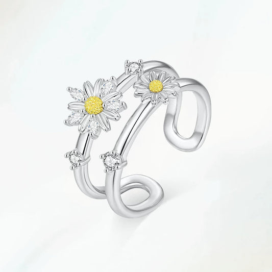 FLORAL OPEN RING FOR FALL