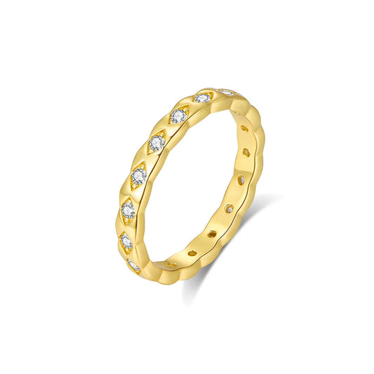 WILLOW GOLD DIAMOND RING