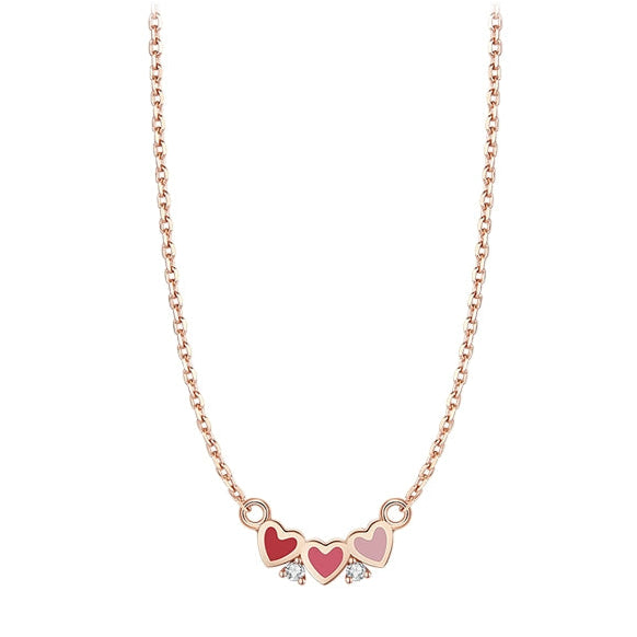 ROSE GOLD HEART NECKLACE