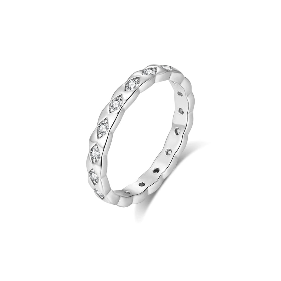 LUXE DIAMOND WILLOW RING