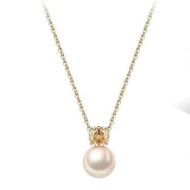 ELEGANT PEARL SUMMER NECKLACE