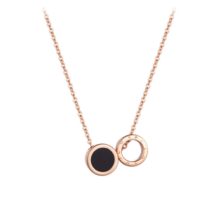 TITANIUM STEEL PENDANT NECKLACE