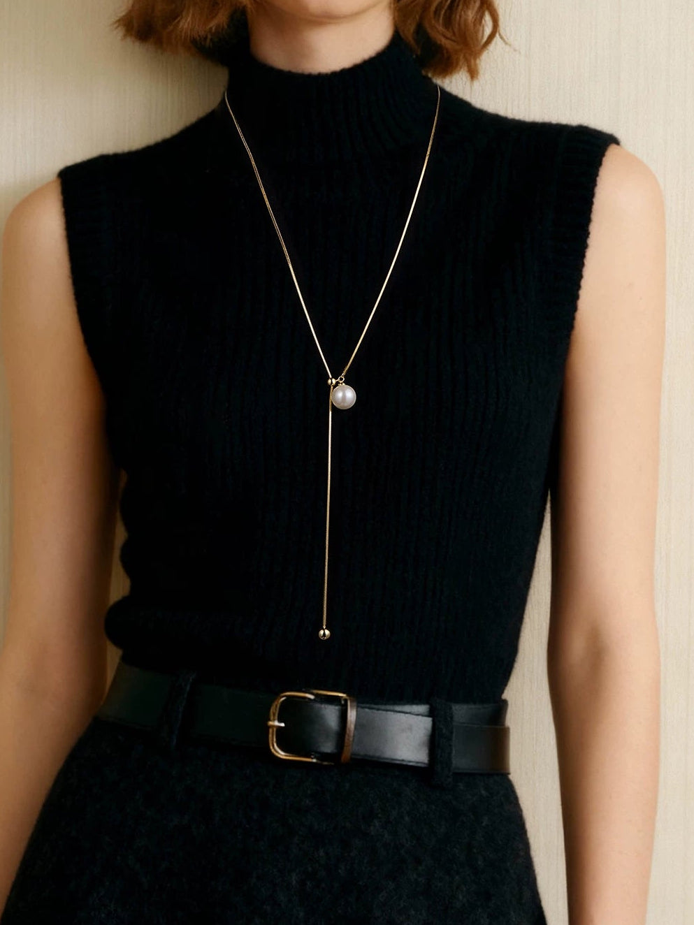 LUXURY PEARL SWEATER NECKLACE