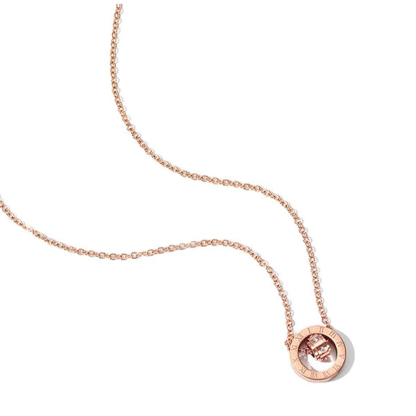 LUXURY ROMAN NUMERALS NECKLECE