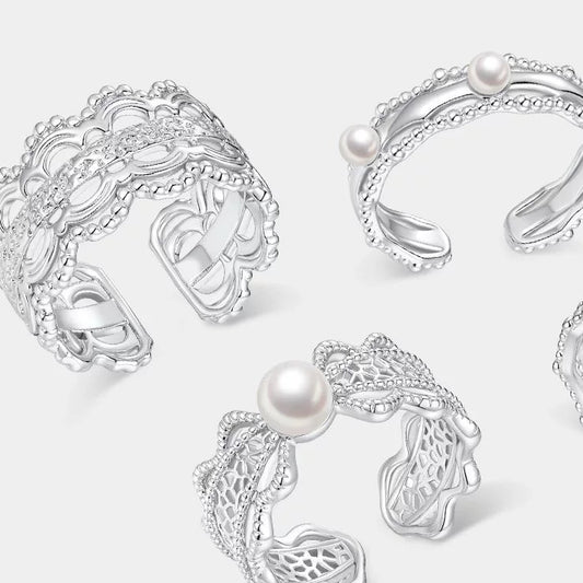 FRENCH-STYLE PEARL RING