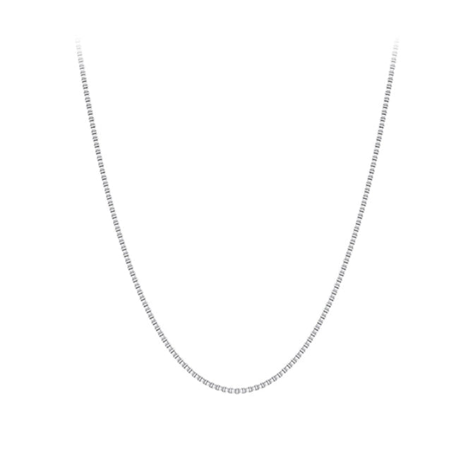 ELEGANCE 925 SILVER CHAIN NECKLACE