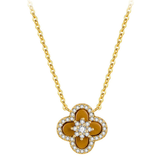 GOLD TIGER EYE NECKLACE