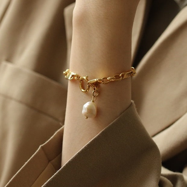 PEARL CHAIN BRACELET