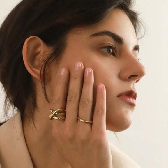 GOLD LAYER RING
