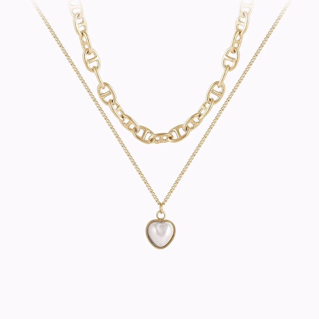 LAYERED CHOKER NECKLACE