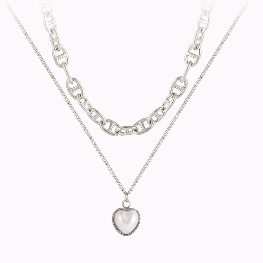 LAYERED CHOKER NECKLACE