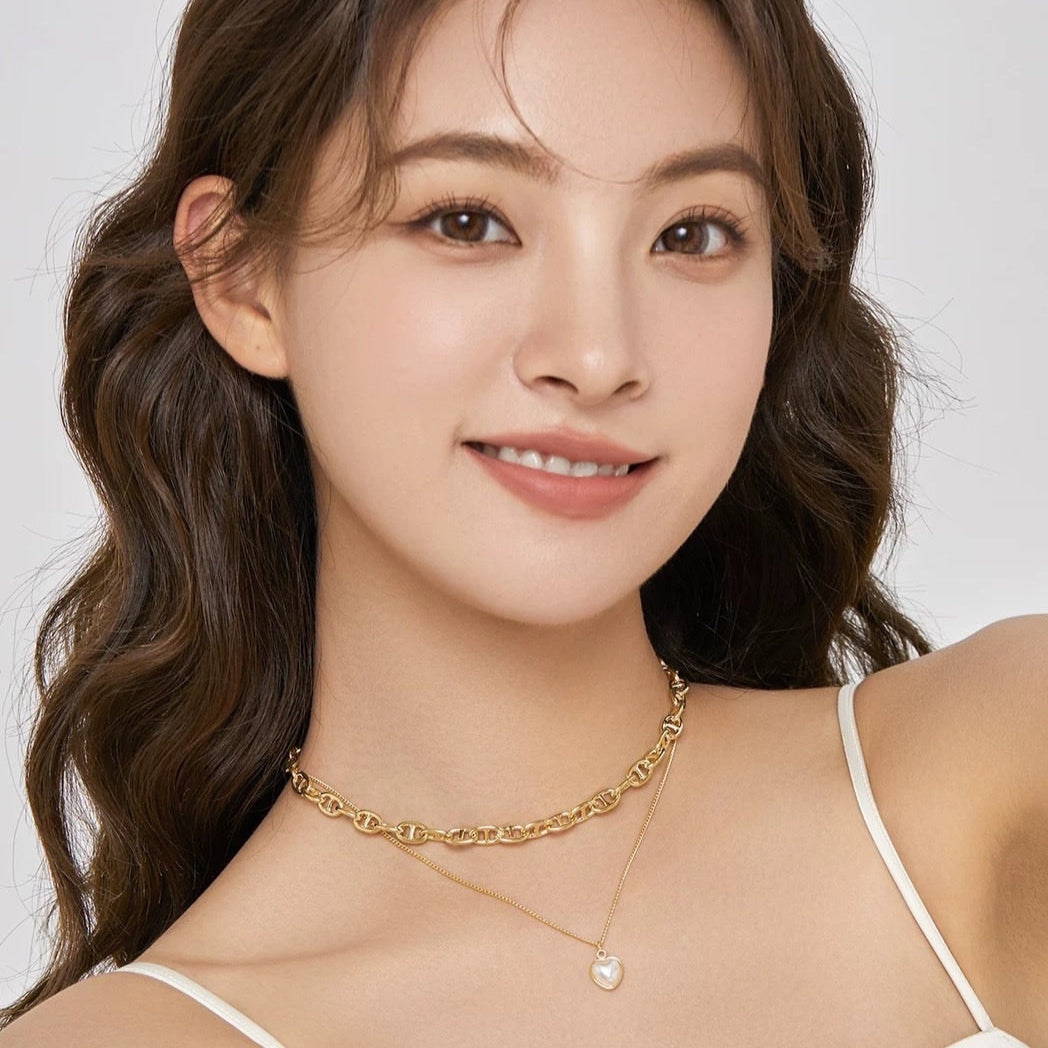 LAYERED CHOKER NECKLACE