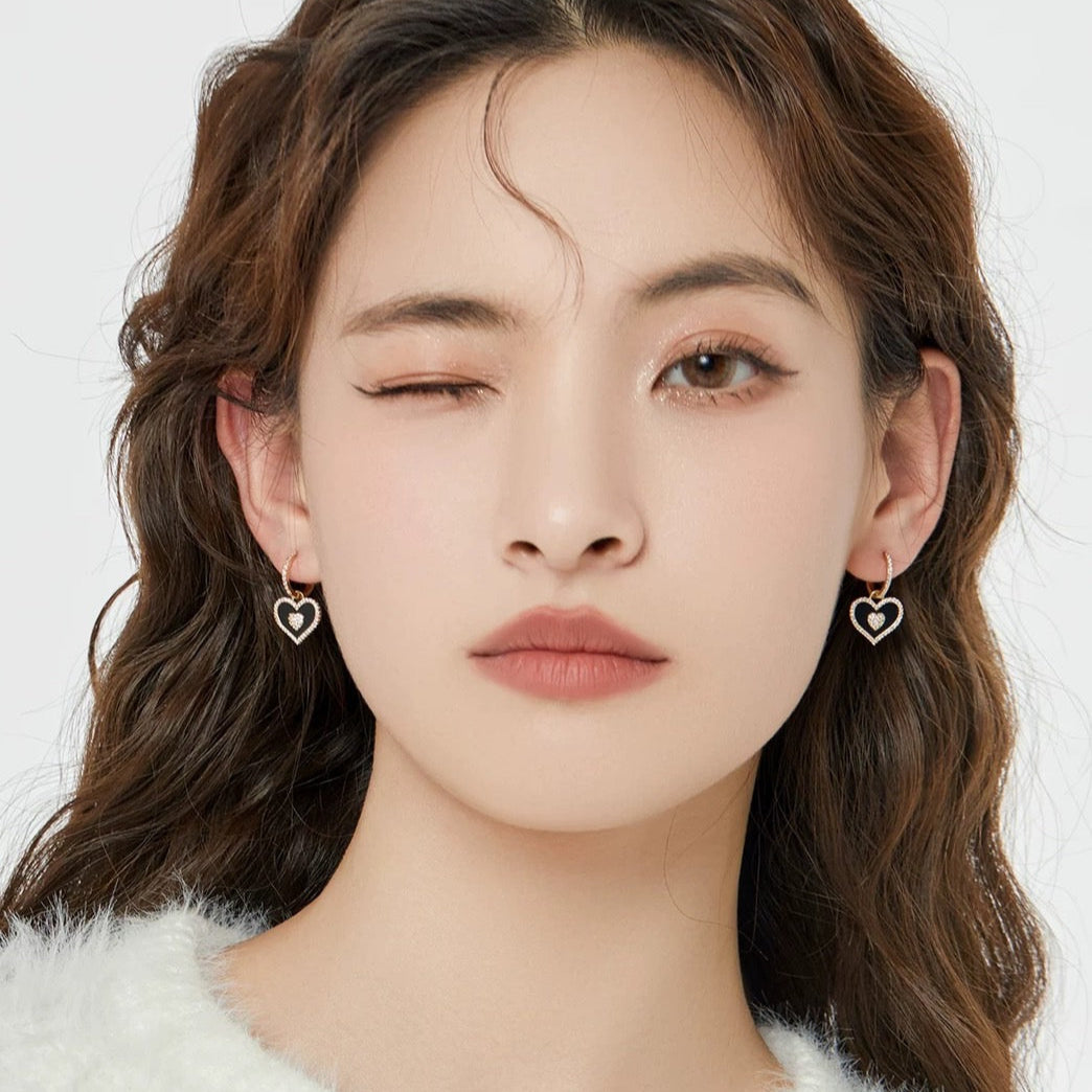 ZIRCONIA HEART PIERCE