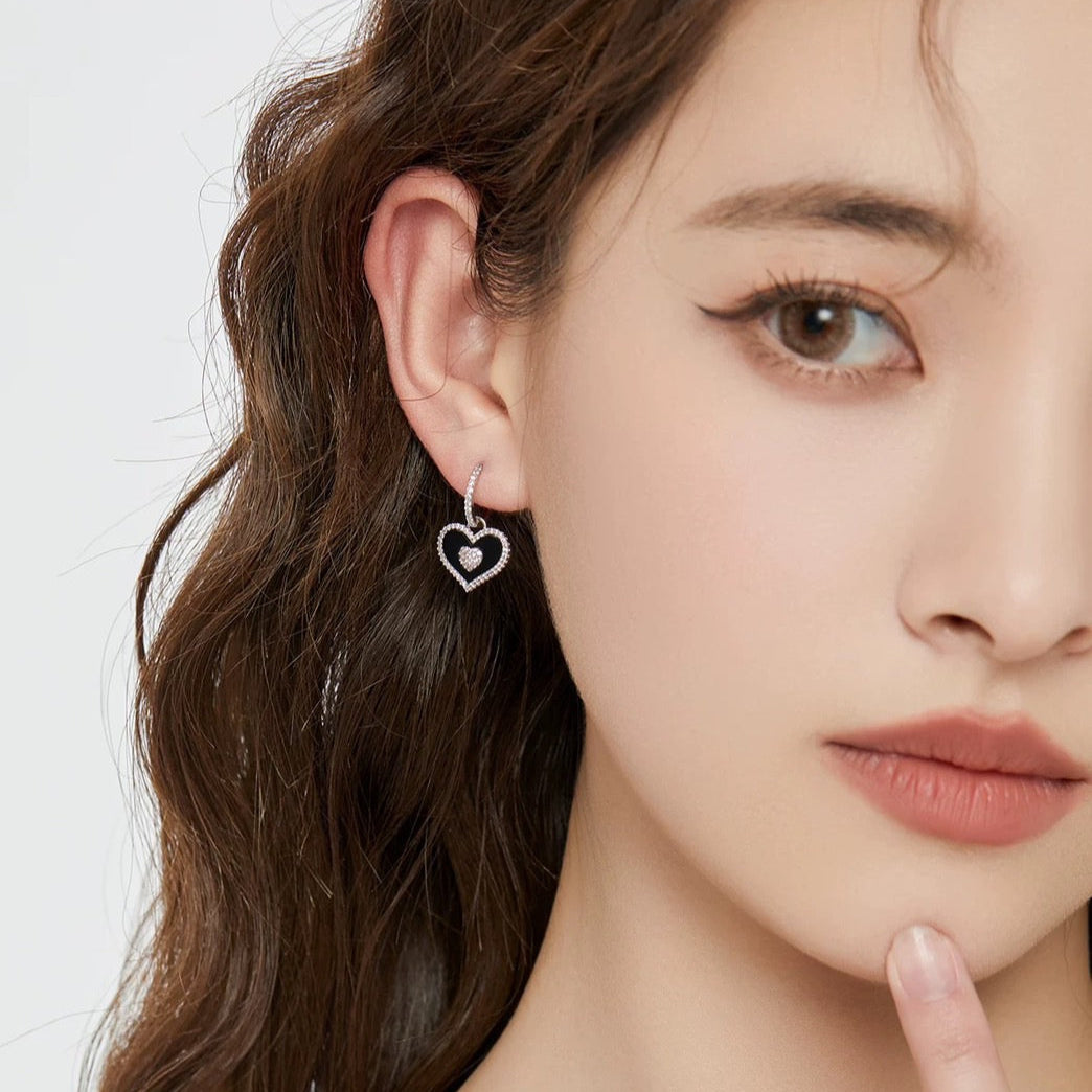 ZIRCONIA HEART PIERCE