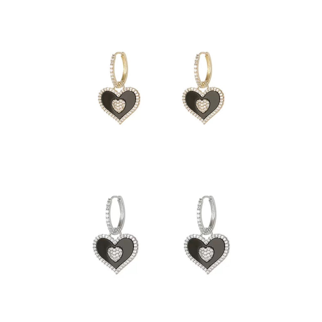 ZIRCONIA HEART PIERCE