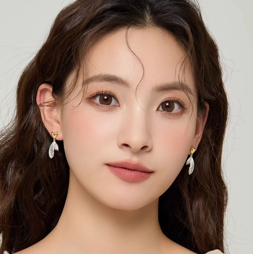 HEART FEATHER PIERCE