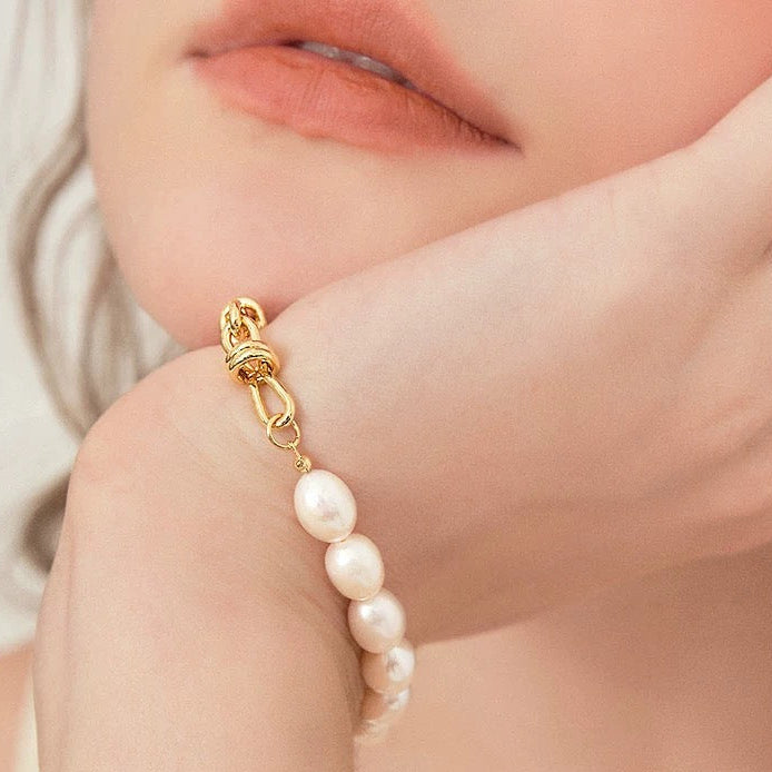 SILVER DOUBLE CHAIN BRACELET