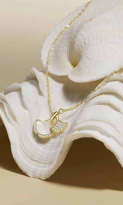 GINKGO BILOBA LUXURY NECKLECE