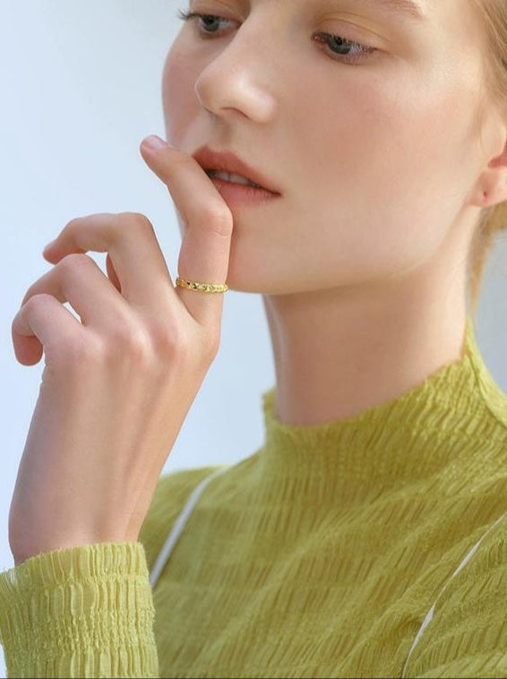 LUXE DIAMOND WILLOW RING