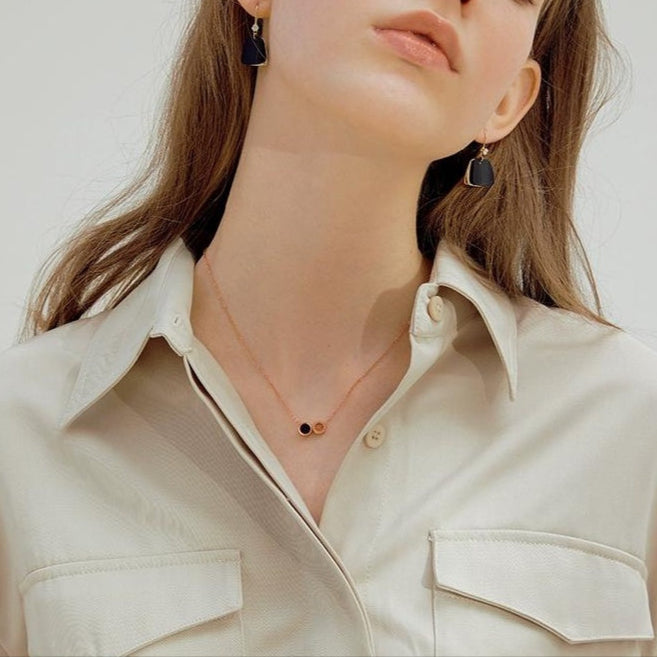 TITANIUM STEEL PENDANT NECKLACE