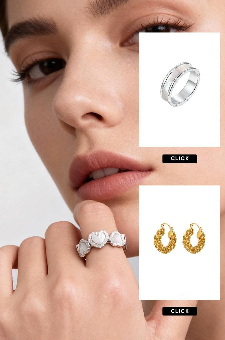 LUXURY SHELL PINKY RING