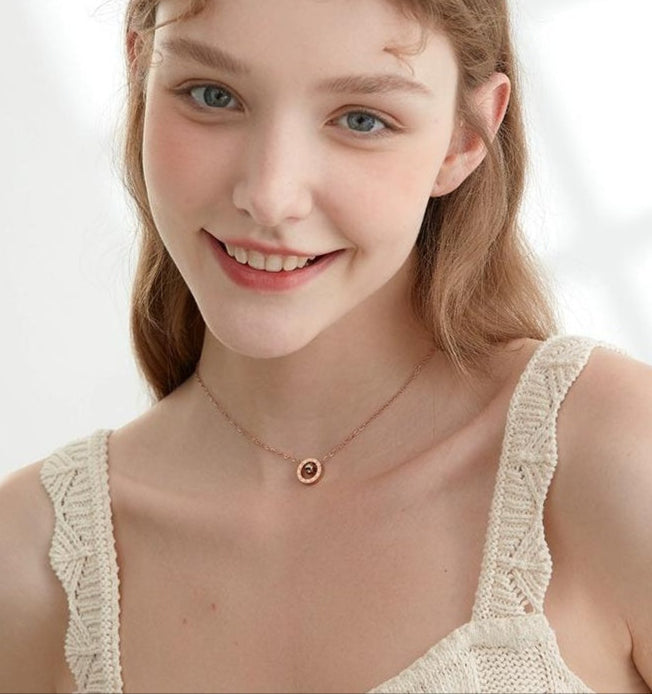 LUXURY ROMAN NUMERALS NECKLECE