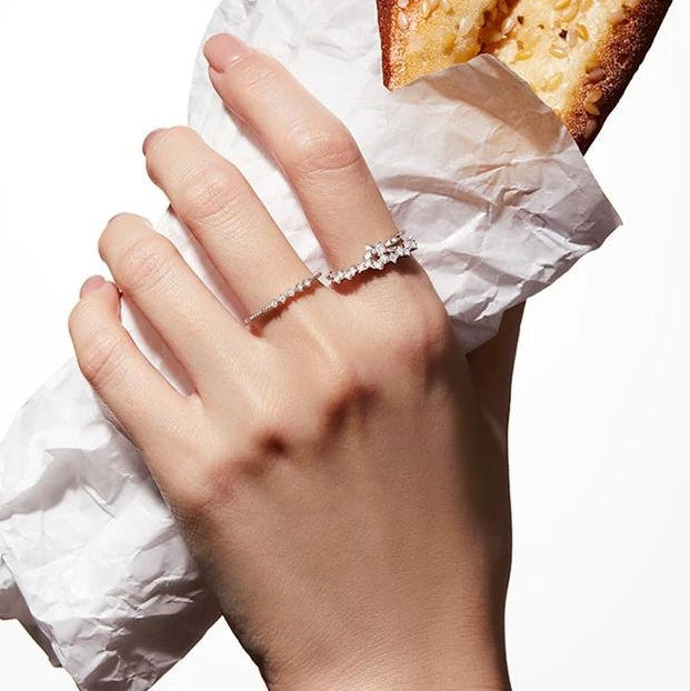 LUXURY STACKING RING SET