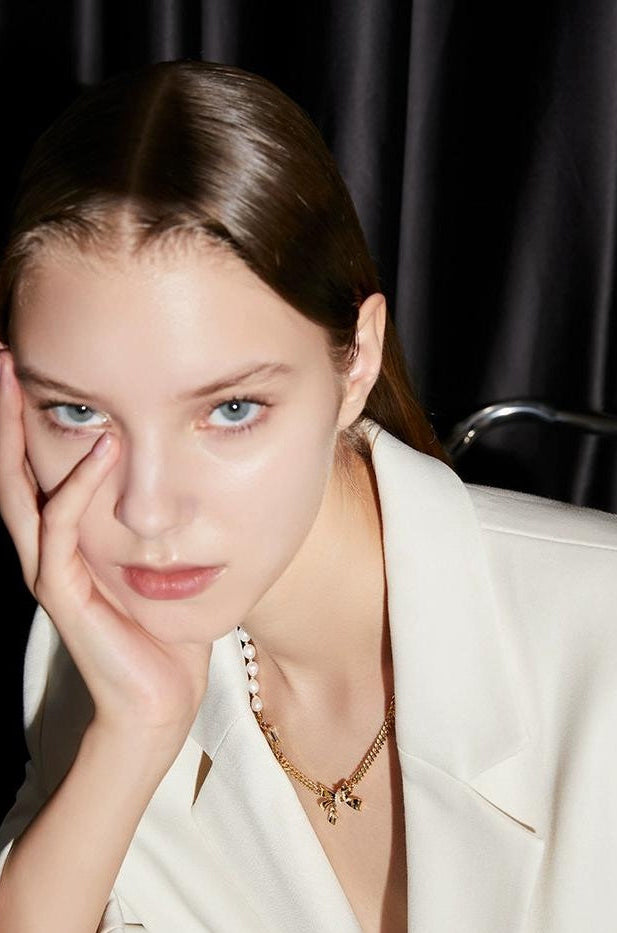 CHIC PEARL COLLAR NECKLACE