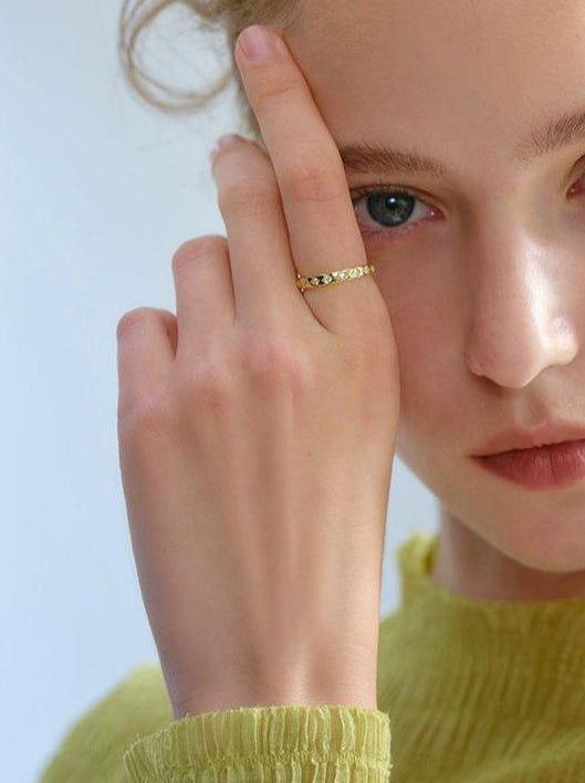 LUXE DIAMOND WILLOW RING