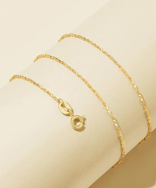 ELEGANCE 925 SILVER CHAIN NECKLACE