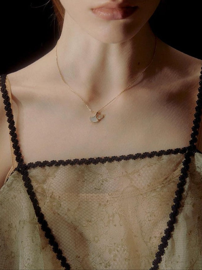 GINKGO BILOBA LUXURY NECKLECE